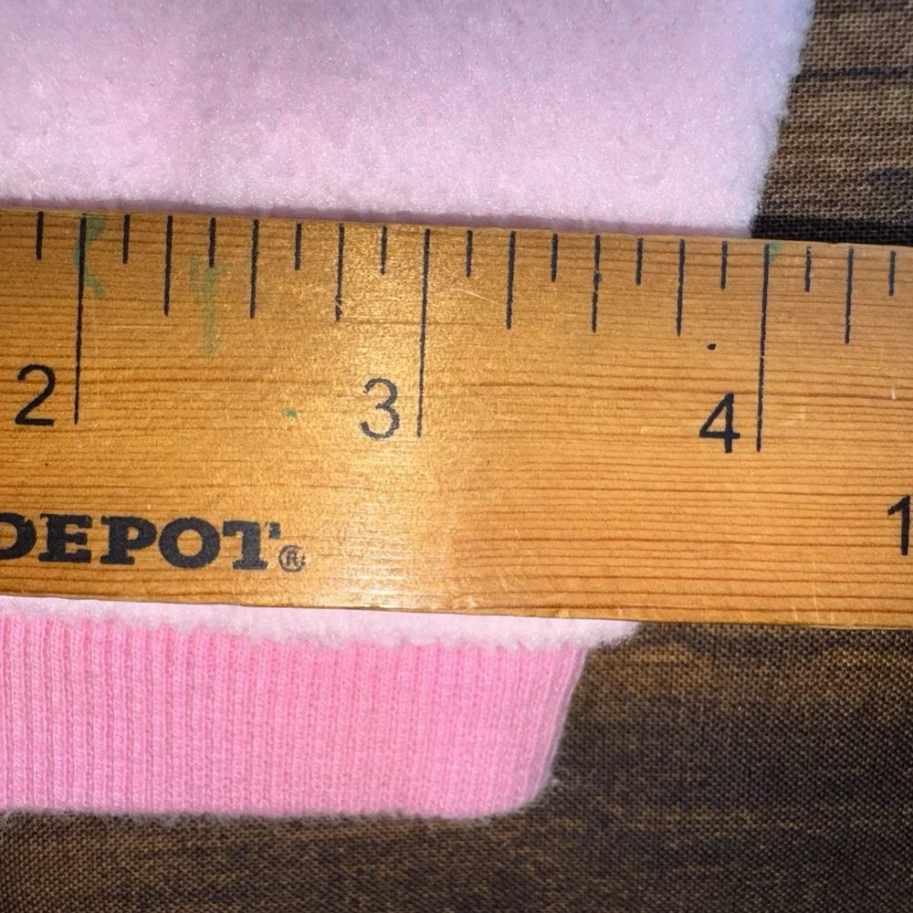Bon Bebe Sleeper Baby Girl One Size Pink Purple Vintage Y2K Fleece
